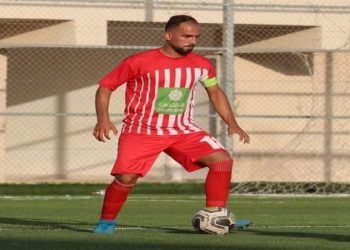 اللاعب الفلسطيني رشيد دبور