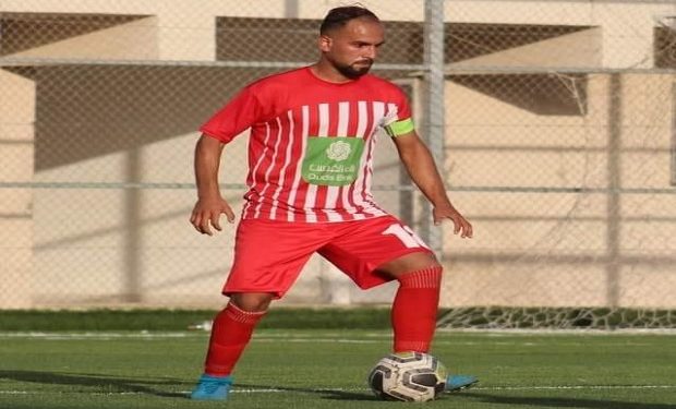 اللاعب الفلسطيني رشيد دبور