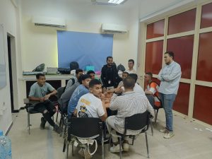 بمشاركة ٣٠٠ طالب وطالبة ..مركز التطوير المهني بجامعة سوهاج يقيم احتفالية Uccd train